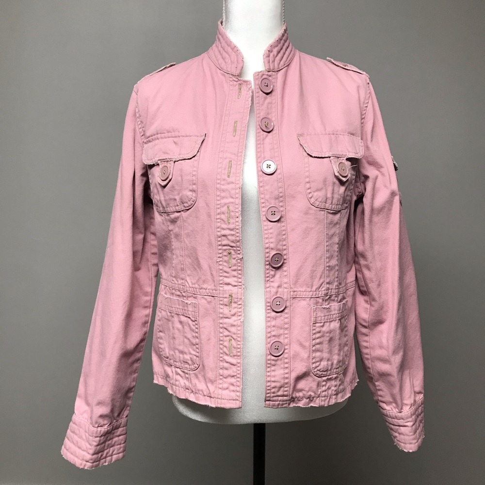 Periscope Military Jacket Pink